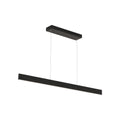 Suspension LED linéaire minimaliste en aluminium et diffuseur acrylique
