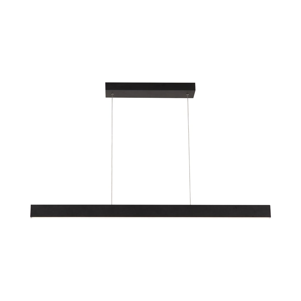 Suspension LED linéaire minimaliste en aluminium et diffuseur acrylique
