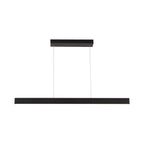 Suspension LED linéaire minimaliste en aluminium et diffuseur acrylique