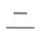 Suspension LED linéaire minimaliste en aluminium et diffuseur acrylique