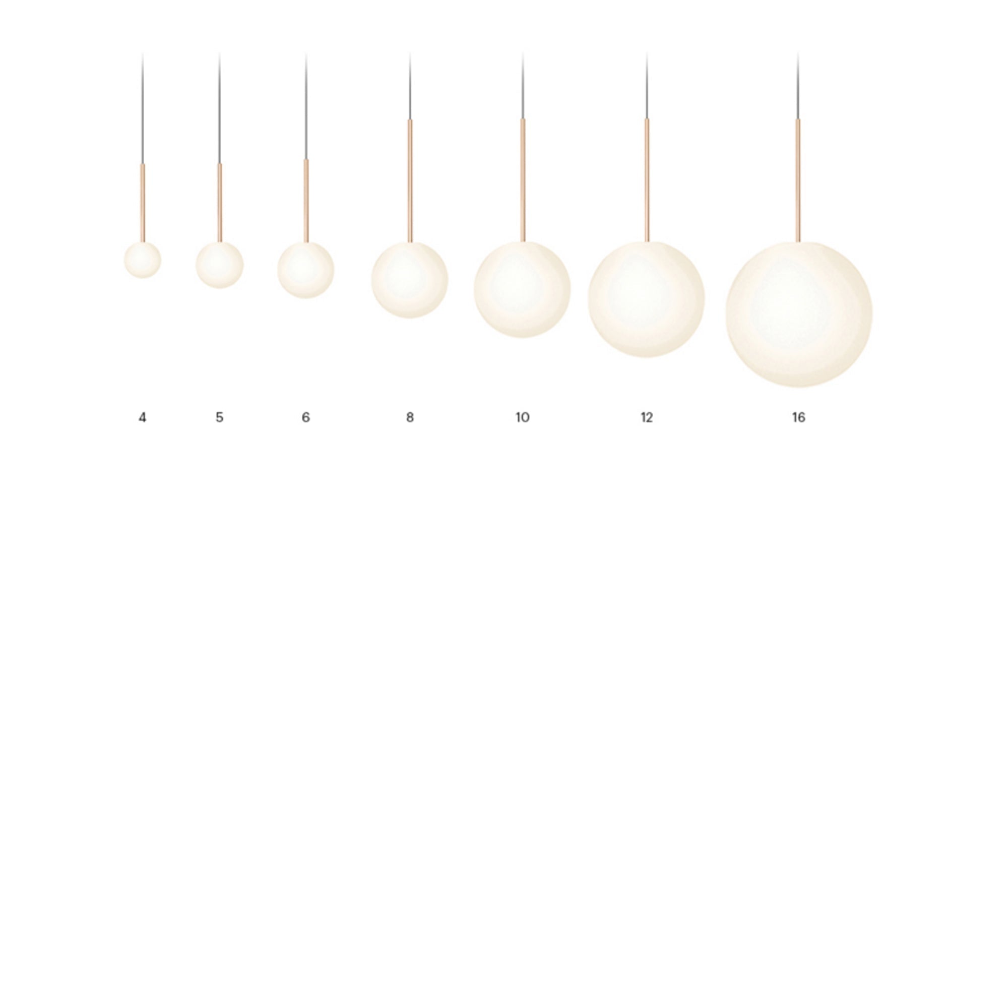 Suspension LED minimaliste, chaude et discrète, sphère en acier, verre et aluminium