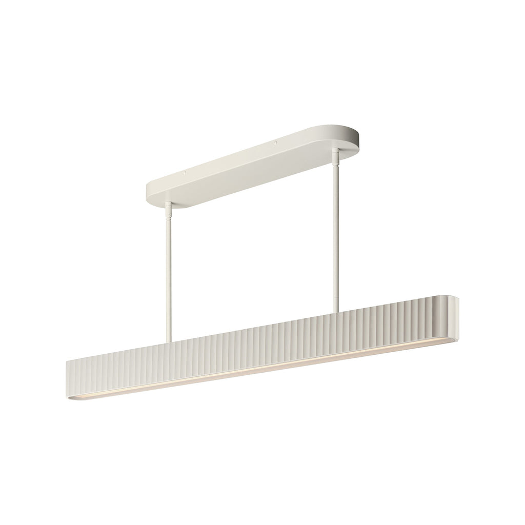 Suspension linéaire LED en béton