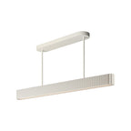 Suspension linéaire LED en béton