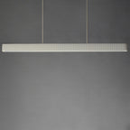 Suspension linéaire LED en béton