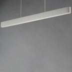 Suspension linéaire LED en béton