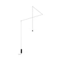 Lampadaire LED dimmable à abat-jour conique en aluminium