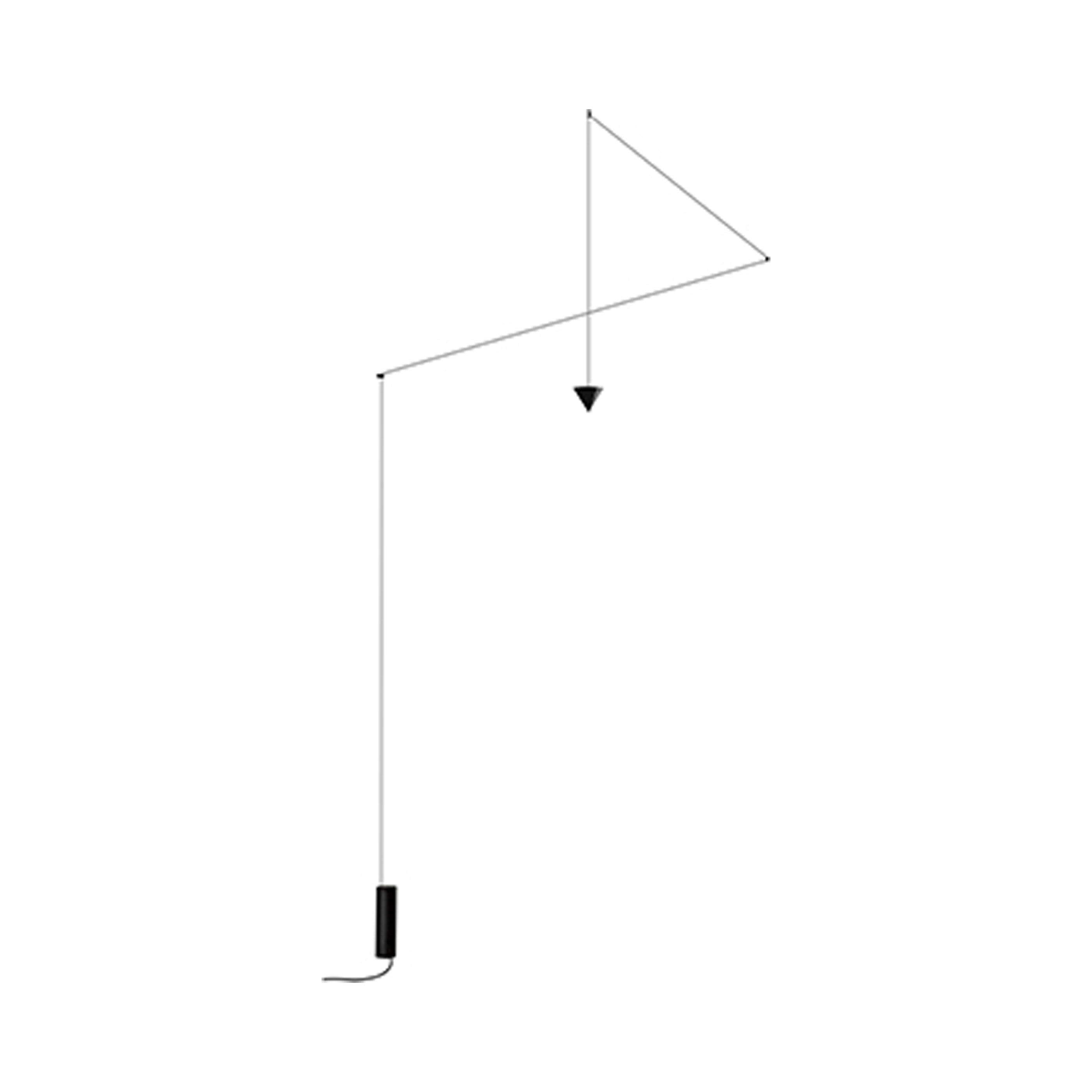 Lampadaire LED dimmable à abat-jour conique en aluminium