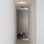 Lampadaire LED dimmable à abat-jour conique en aluminium