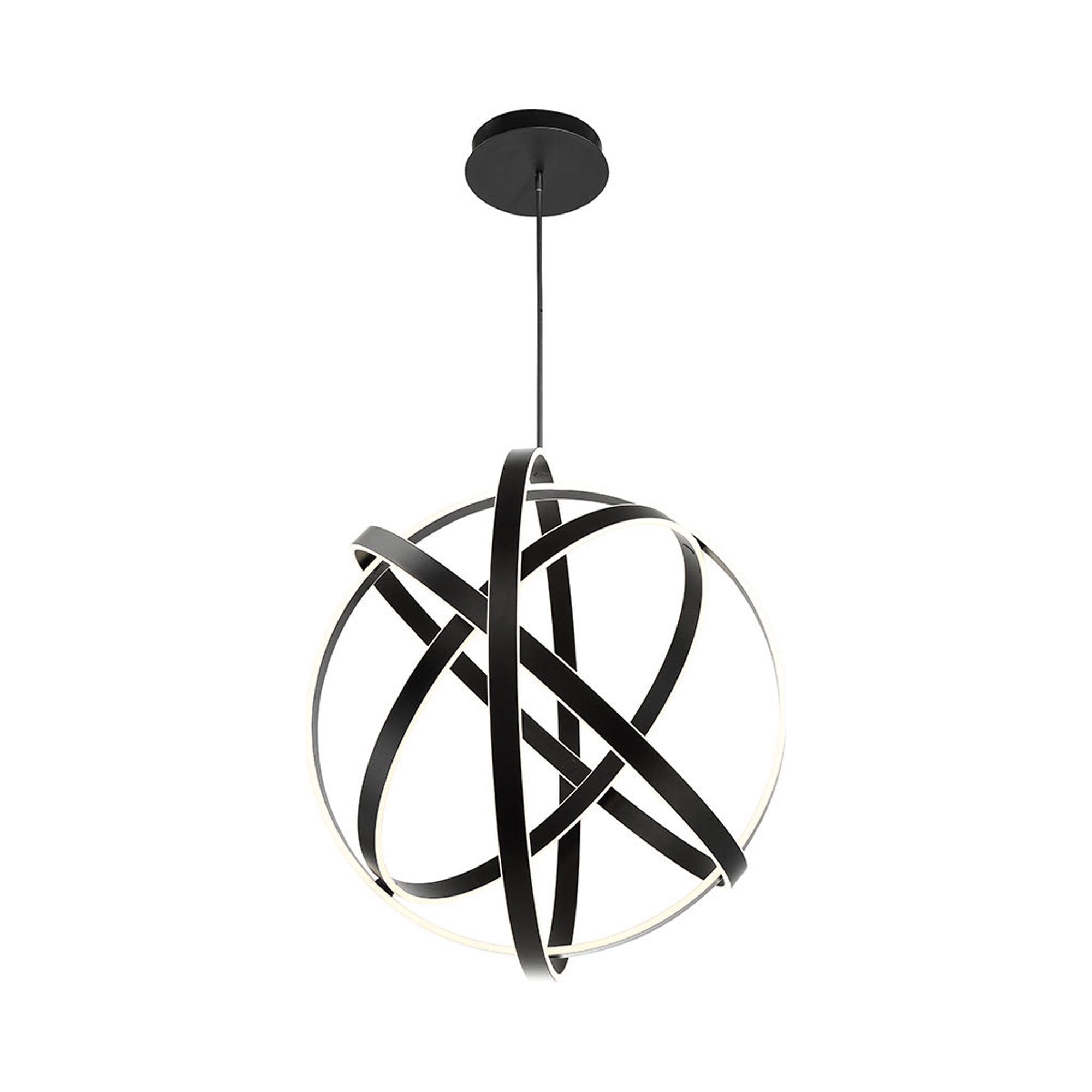 Suspension LED Kinetic réglable en aluminium