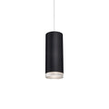 Suspension LED Cylindre en Cristal