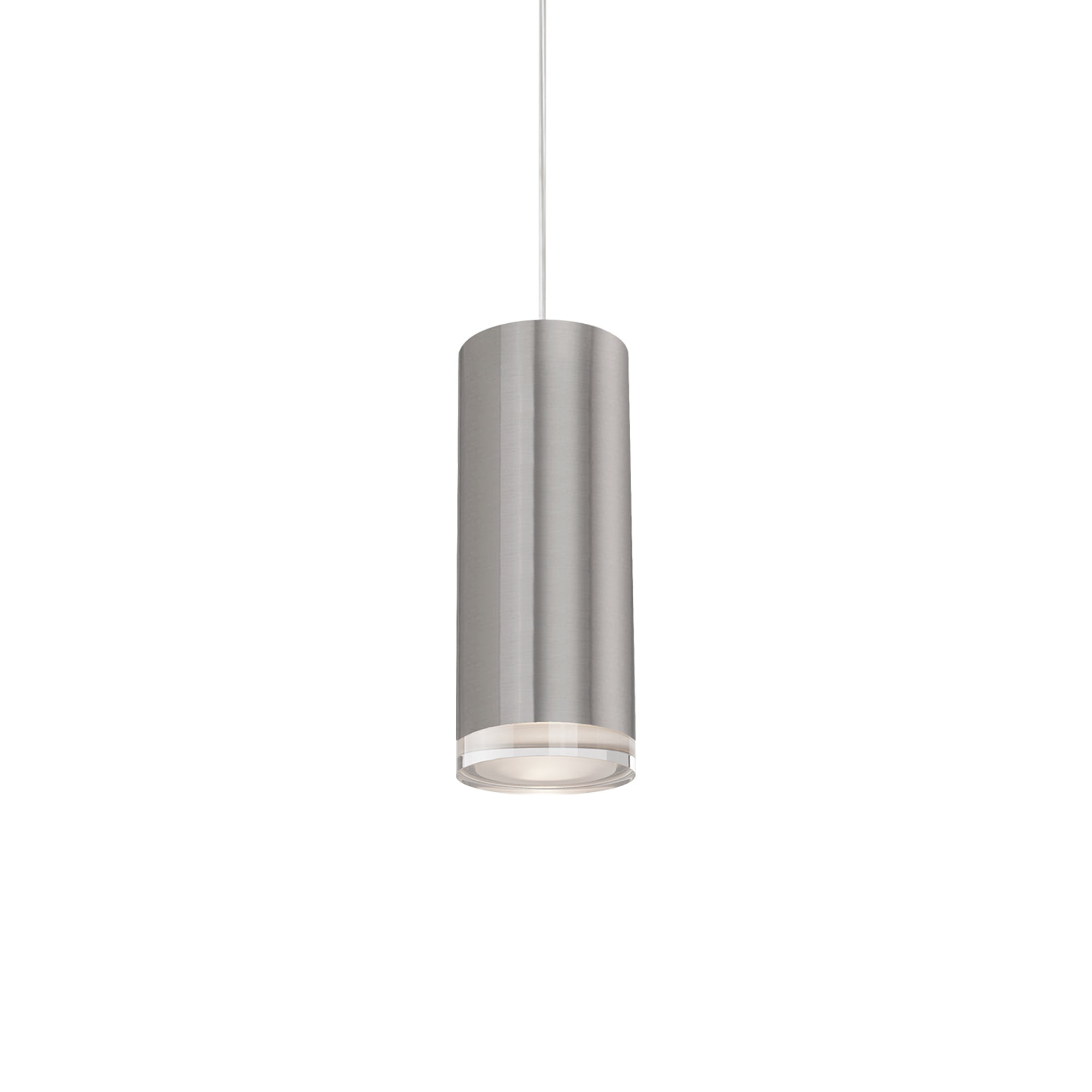 Suspension LED Cylindre en Cristal