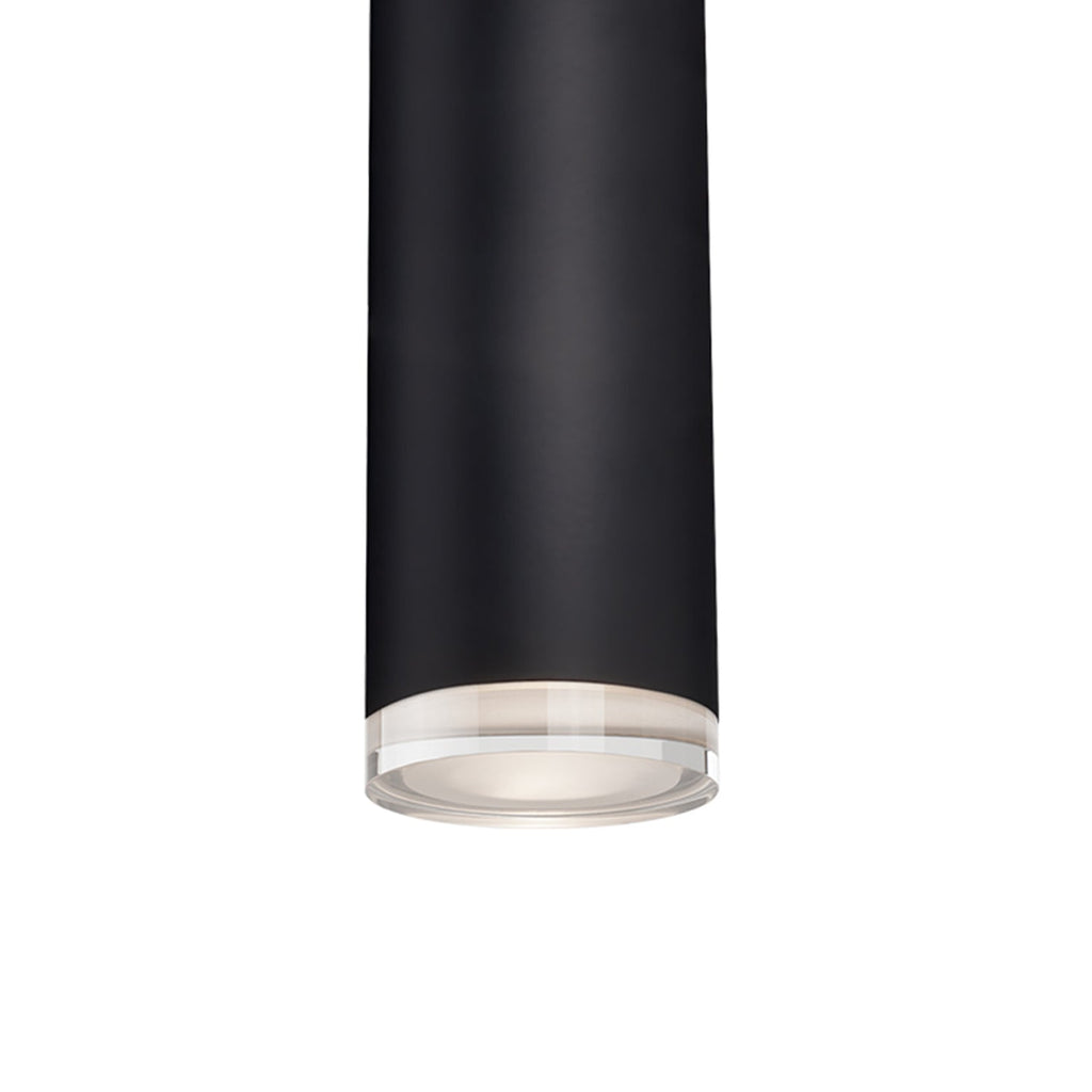 Suspension LED Cylindre en Cristal