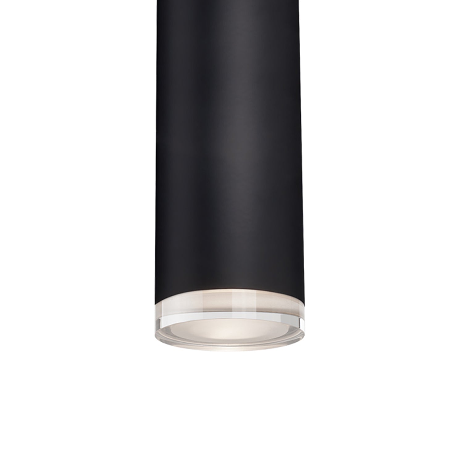 Suspension LED Cylindre en Cristal