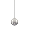 Suspension simple LED en verre soufflé Globe Bulle