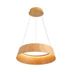 Suspension LED conique avec diffuseur acrylique en forme de tambour