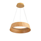 Suspension LED conique avec diffuseur acrylique en forme de tambour