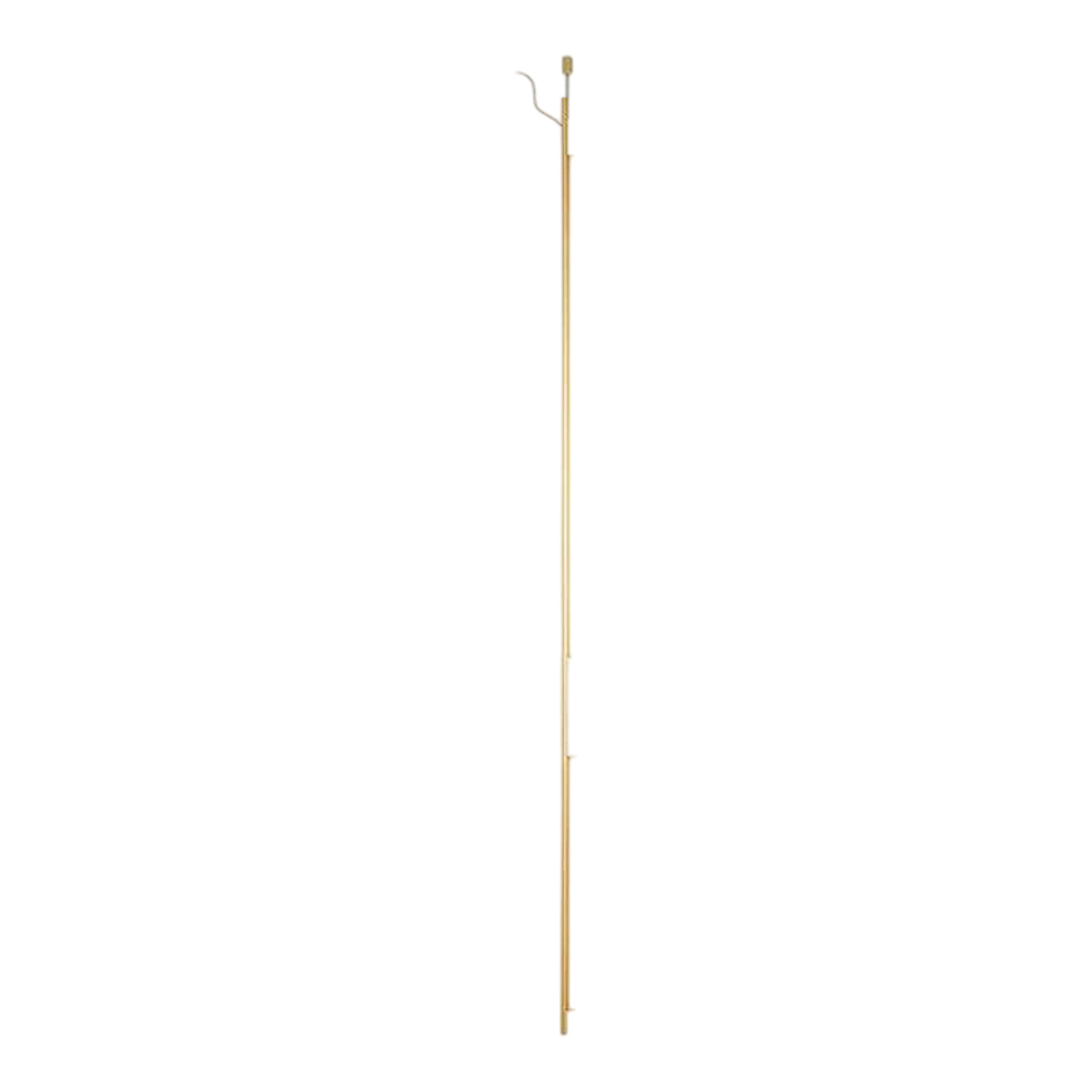 Suspension LED verticale cylindrique en aluminium en V