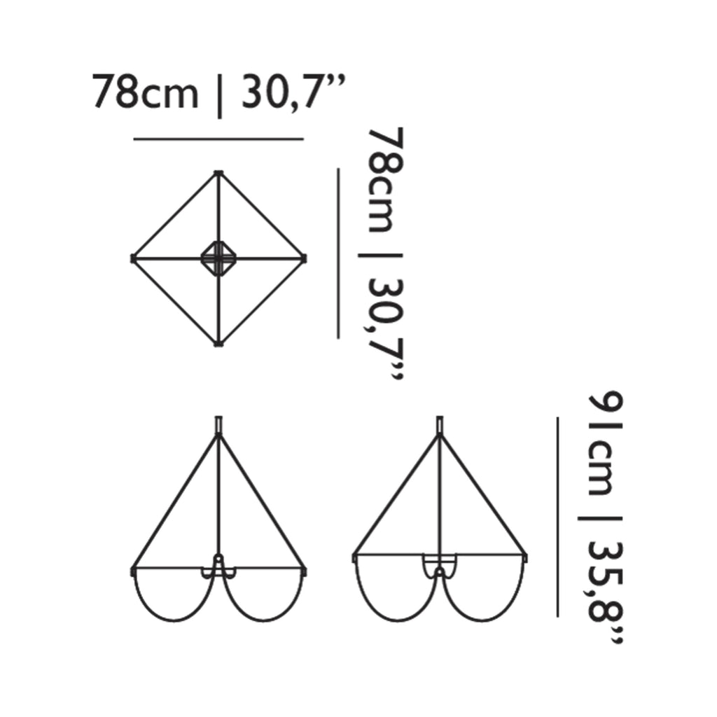 Suspension LED Linéaire en Verre avec Tissu Tricoté 3D