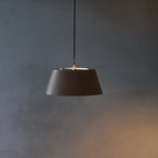 Suspension LED en métal creux, tambour unique