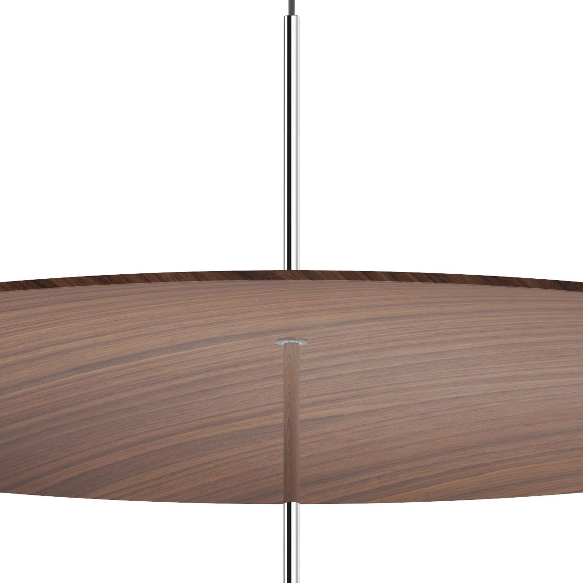 Suspension LED rétro en aluminium et tissu