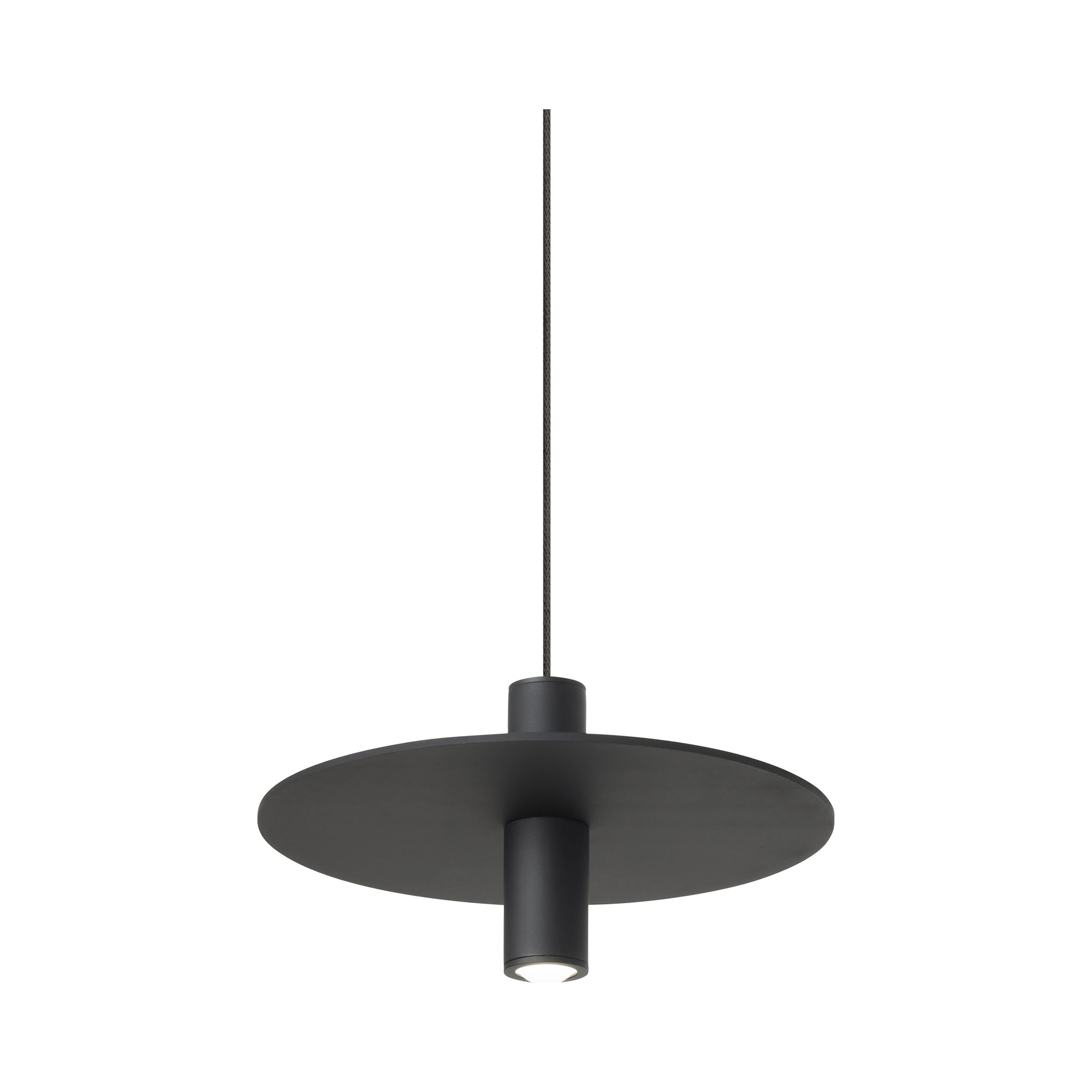 Mini suspension LED basse tension à anneau métallique en laiton