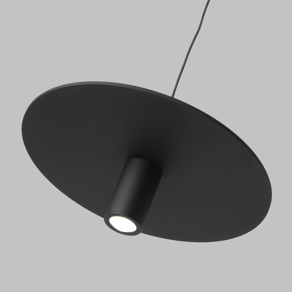 Mini suspension LED basse tension à anneau métallique en laiton