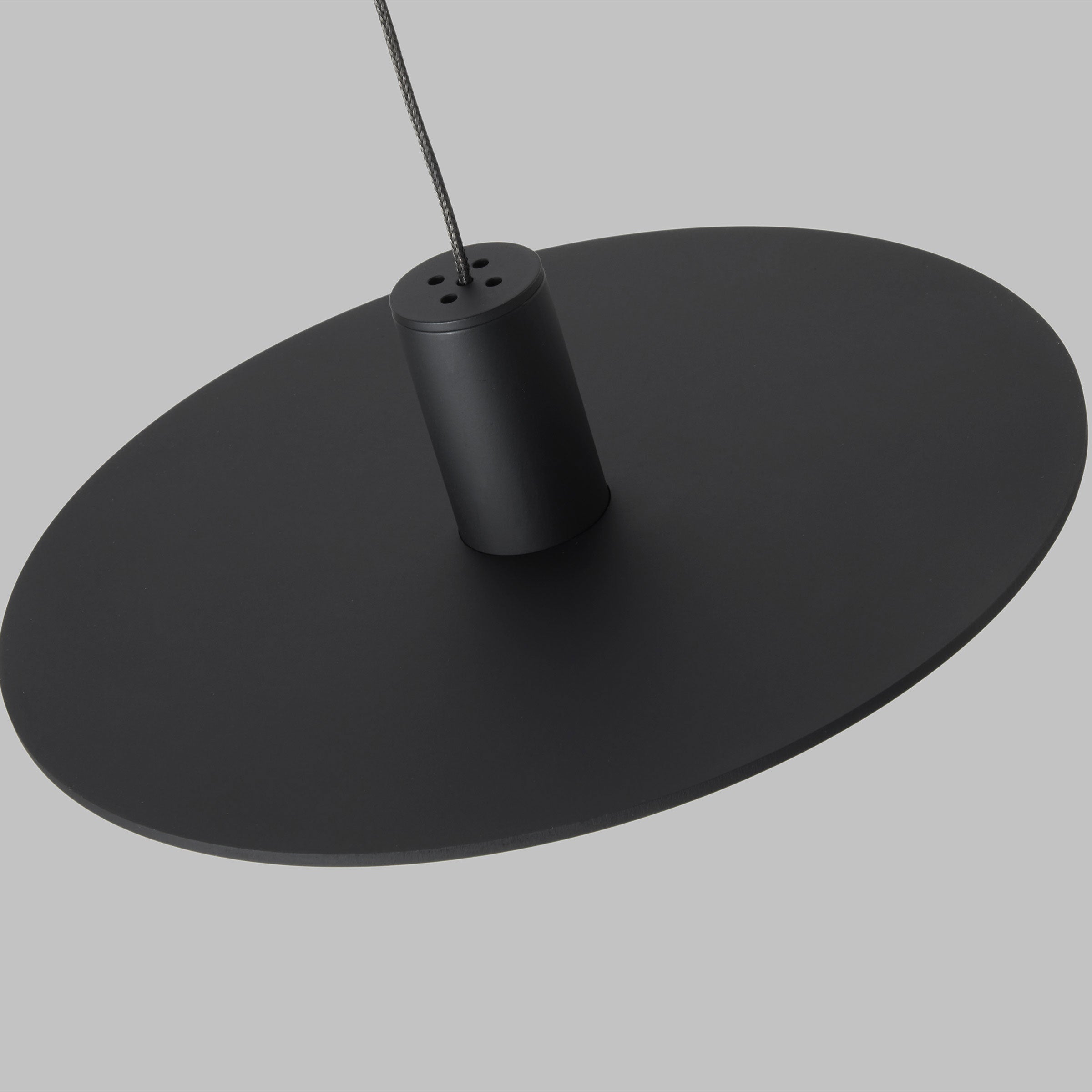 Mini suspension LED basse tension à anneau métallique en laiton