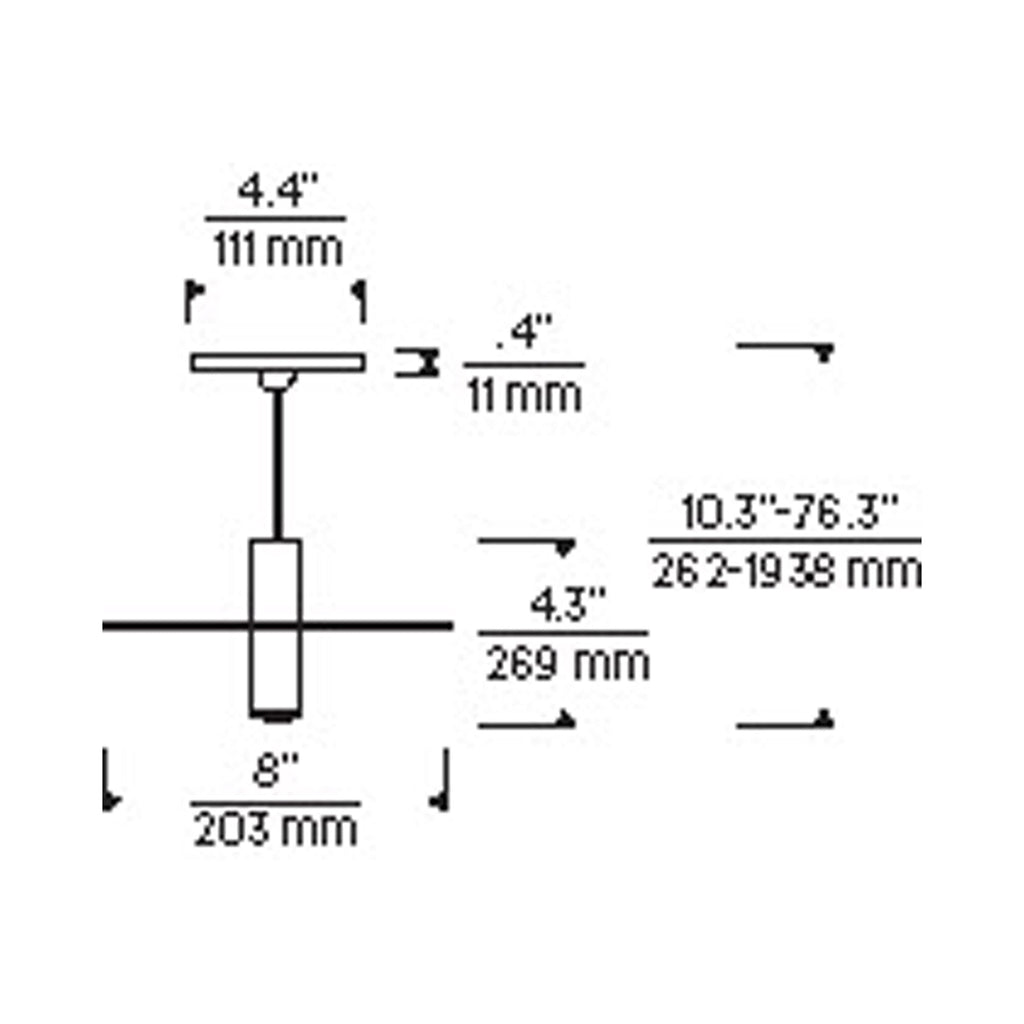 Mini suspension LED basse tension à anneau métallique en laiton