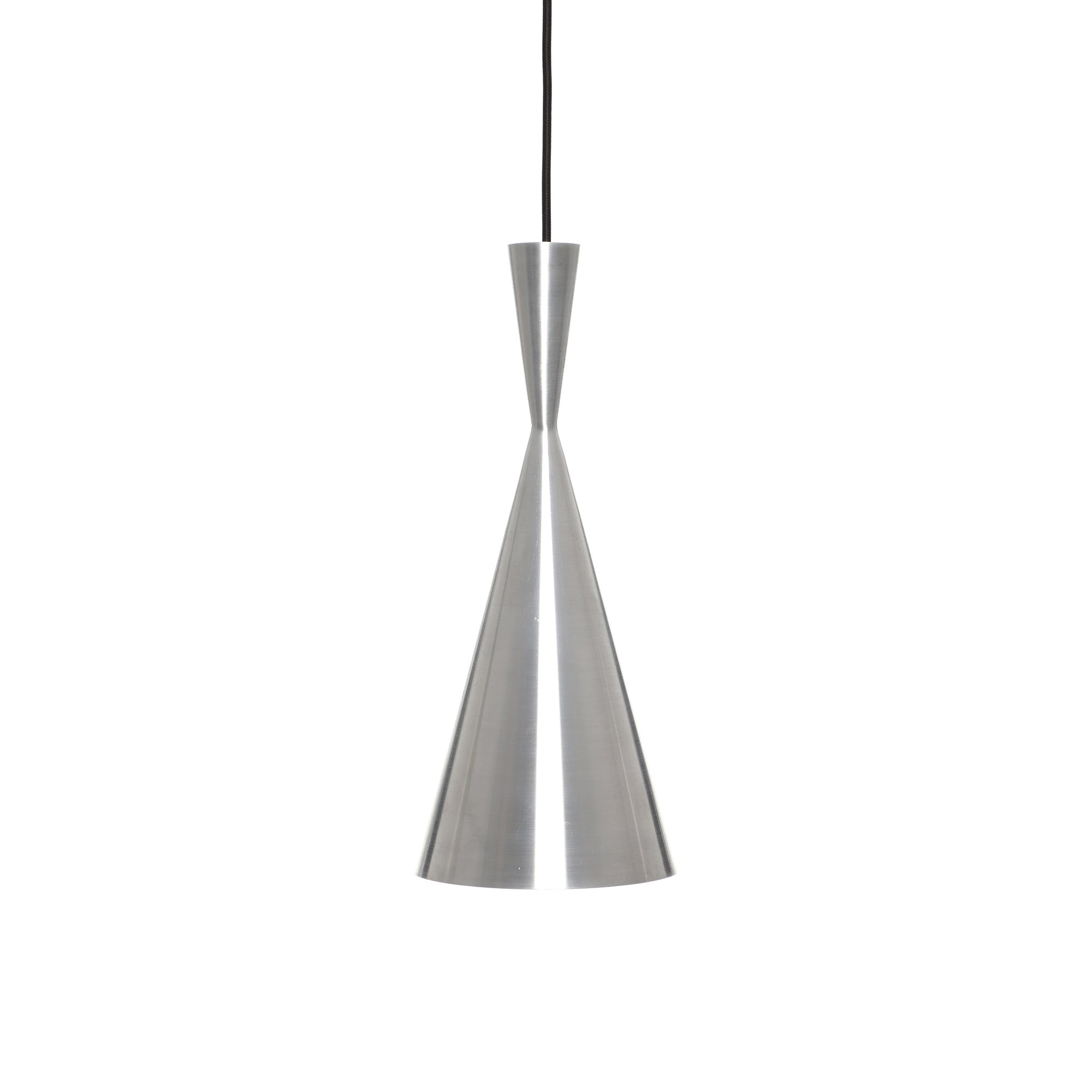 Suspension LED conique en laiton et aluminium