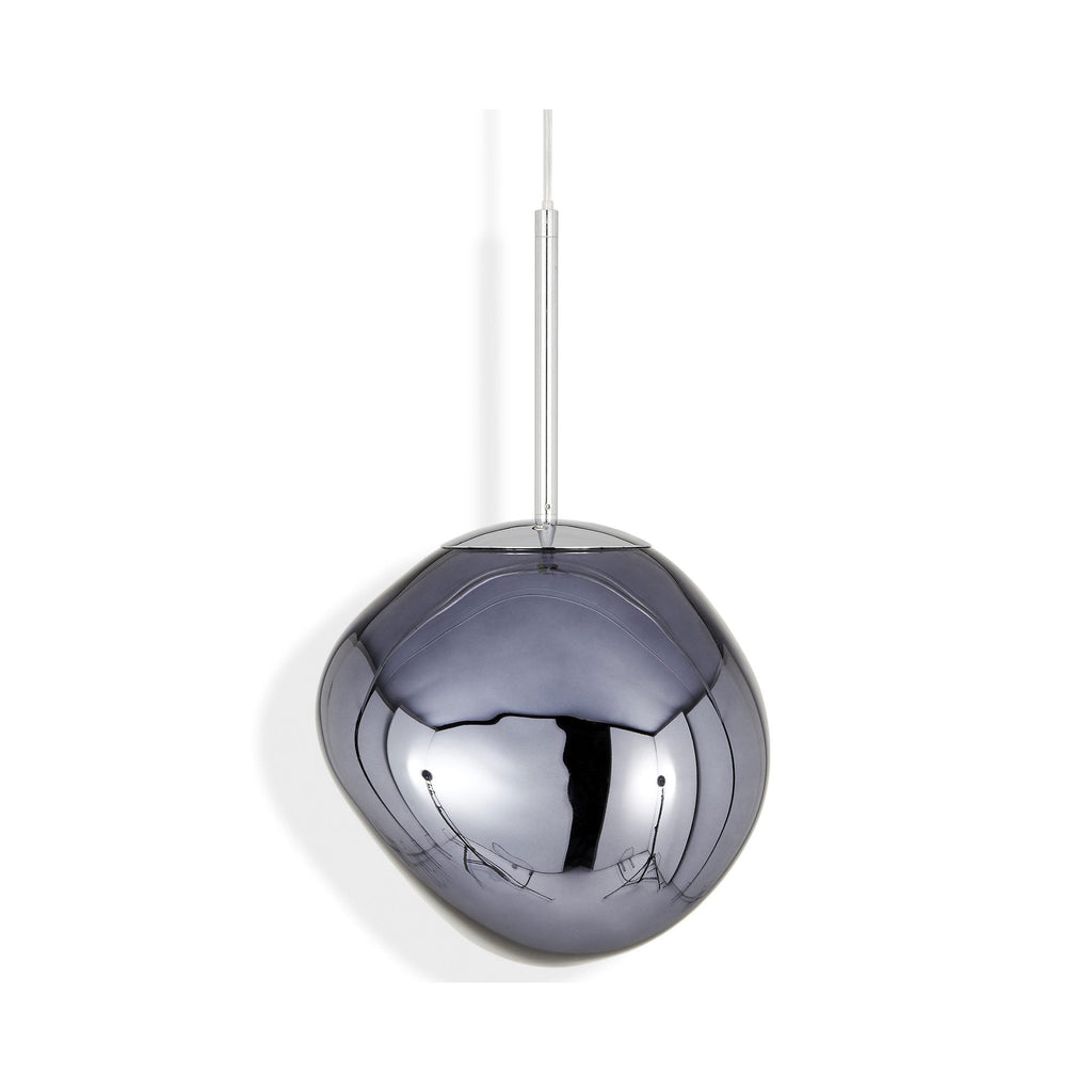 Suspension mini-LED Molten Orb en polycarbonate et verre