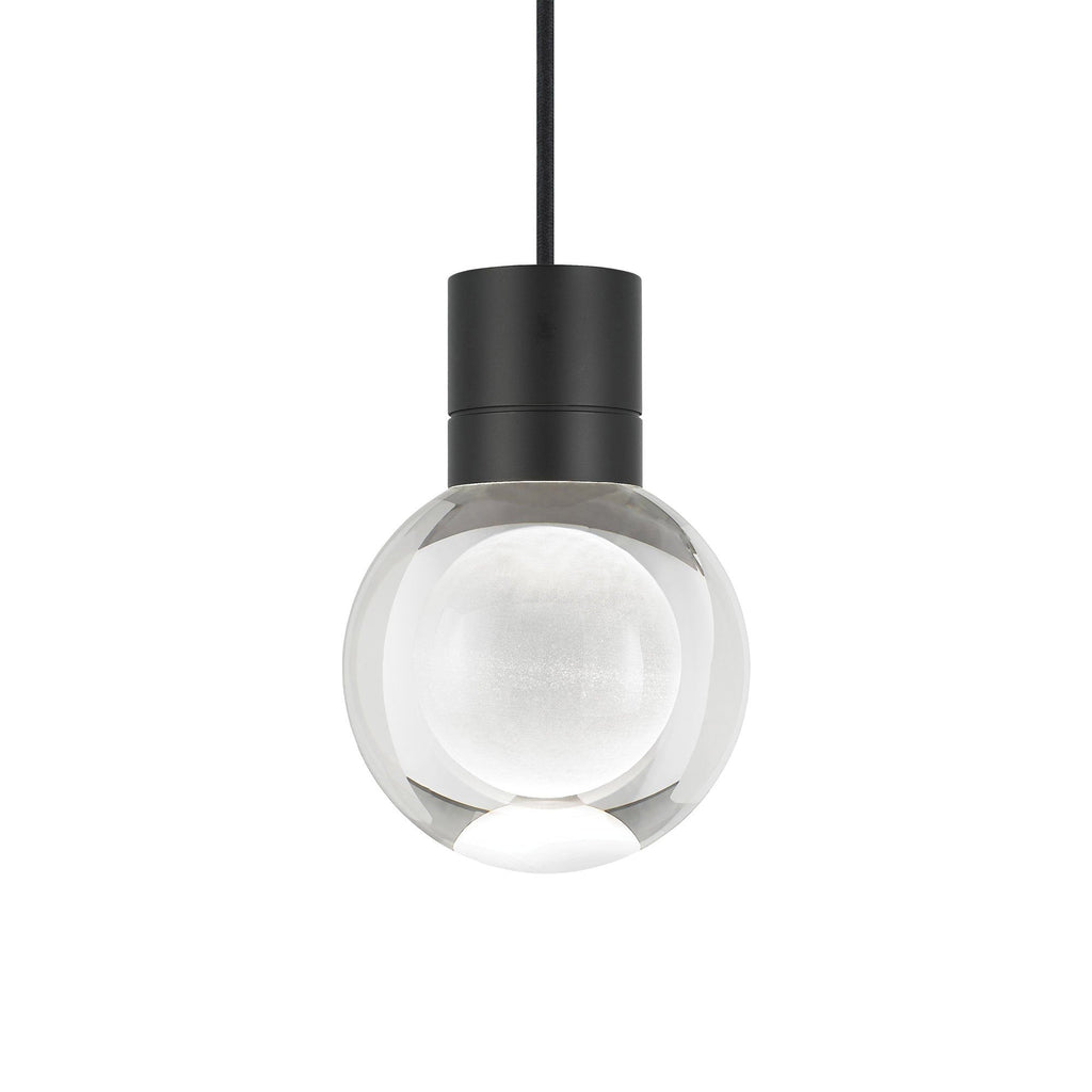 Suspension LED globe en cristal optique gravé au laser